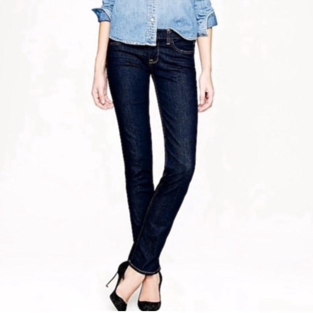 J. Crew Classic Dark Rinse Matchstick Jeansì